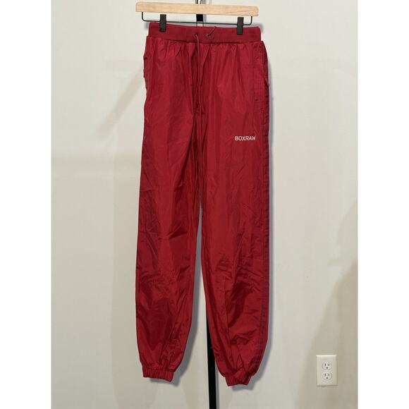 Boxraw Hagler Sauna 2.0 Bottoms Pants Red Size XL Jogger Drawstring - Picture 1 of 4